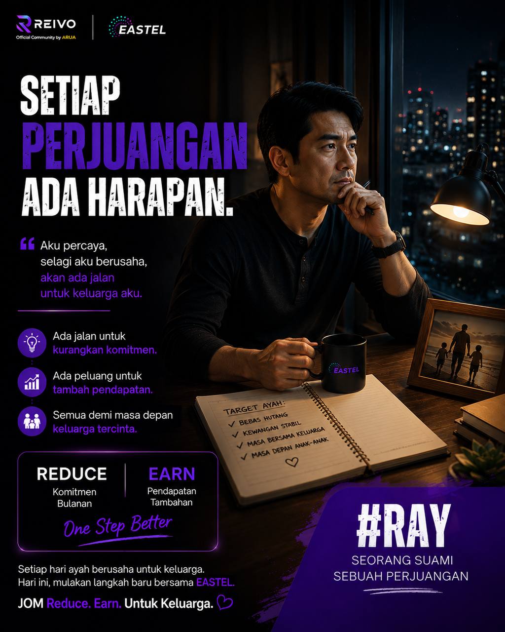 RAY menulis sasaran dan melihat harapan baharu