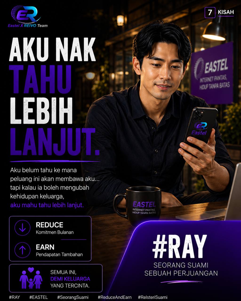 RAY mencari penerangan lanjut tentang EASTEL